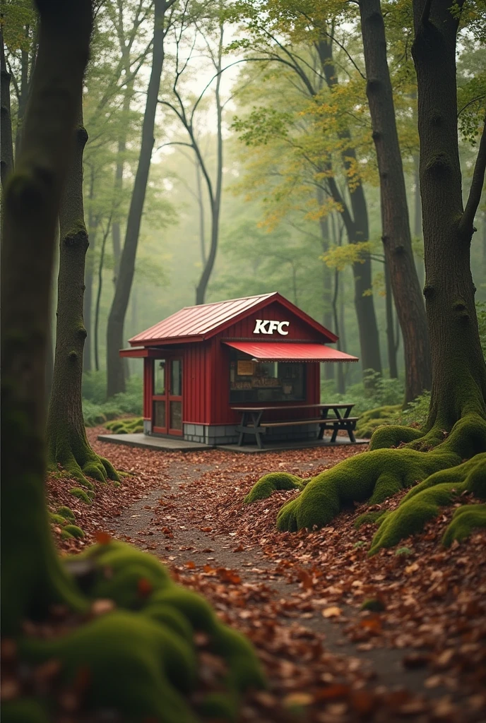 KFC in the forest