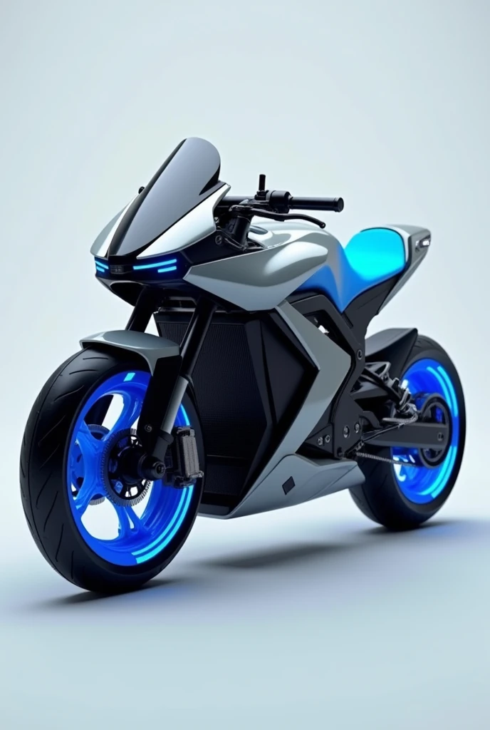 generate aerox mio MOTOR standard color blue wheels and black gray body
