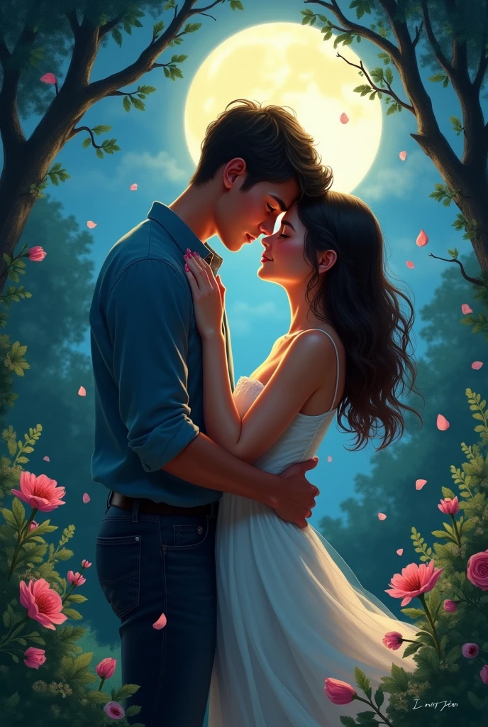 In love under the full moon