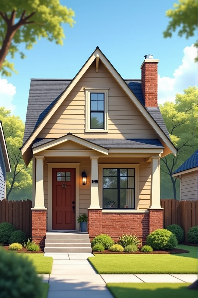 Generate me a picture of house worth $1