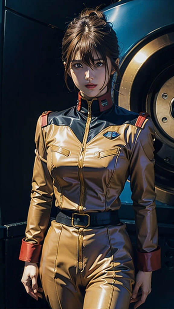 Mobile Suit Gundam、Pilot Suit
、Latex suit、Body
female、Federal Armed Forces