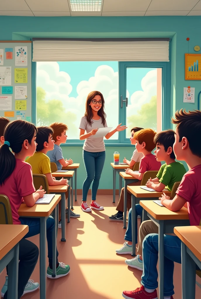 how the students being facilitated in a classroom