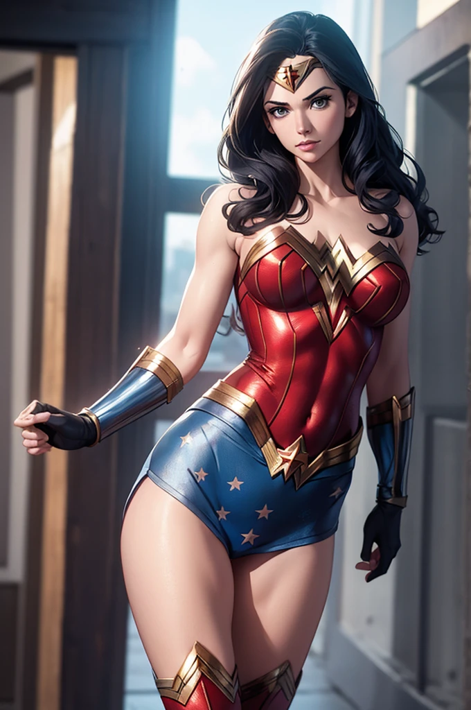 DC Comics Wonder Woman without clothes