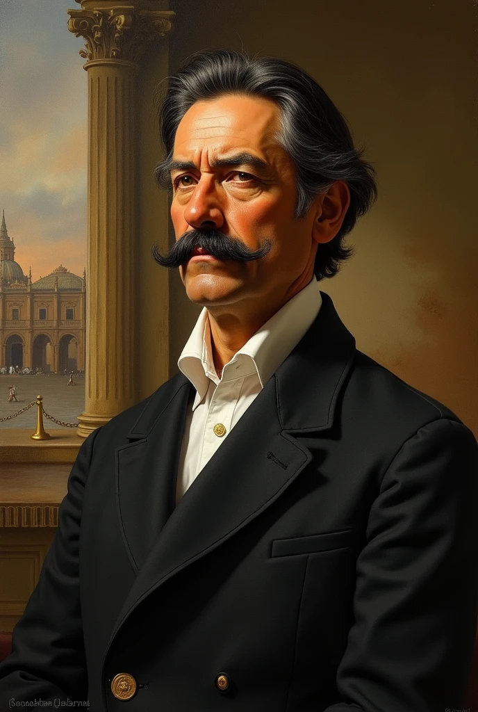 Generates an image of José Luis Anzola, emblematic figure of Colombian independence