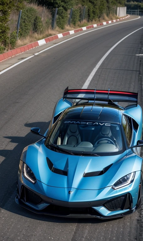 The most beautiful and fastest electric aerodynamic sports car