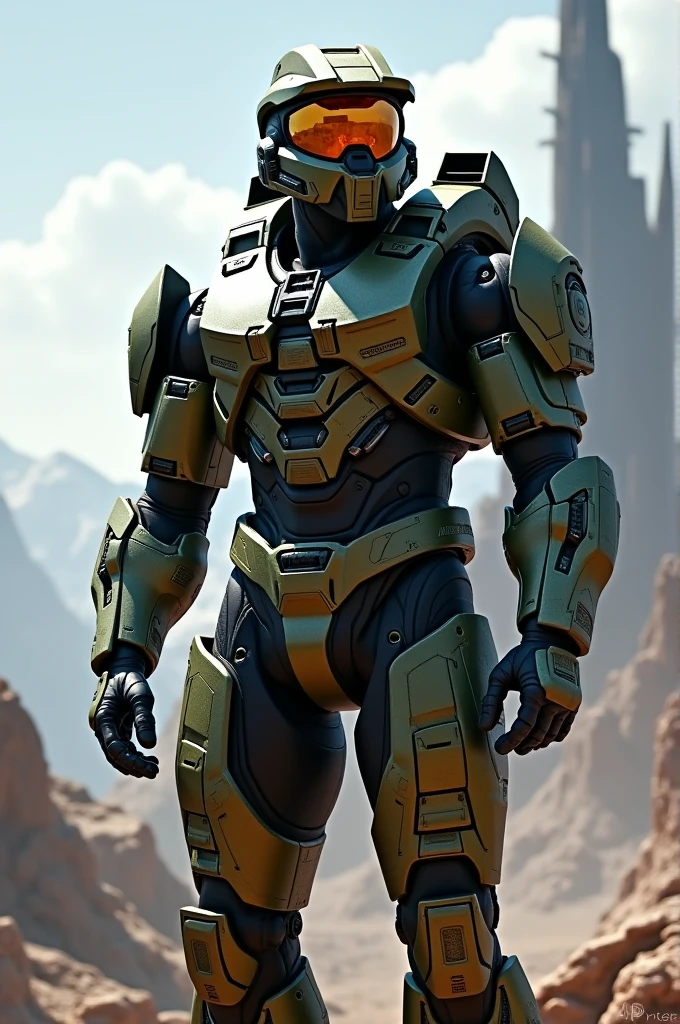 A Halo soldier