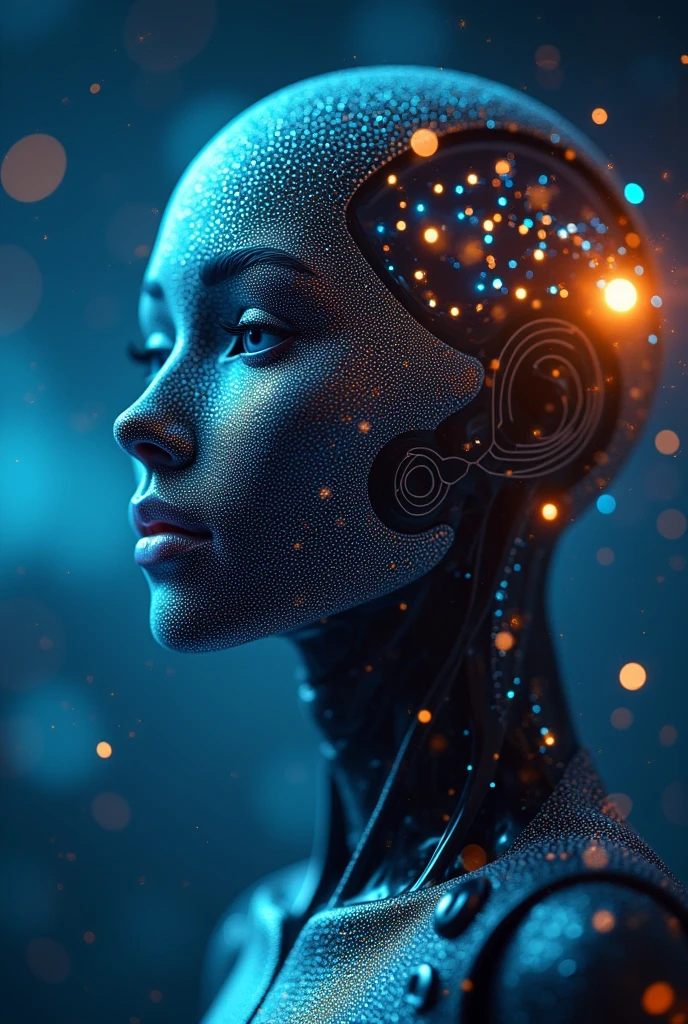 Future artificial intelligence promotion pictures
