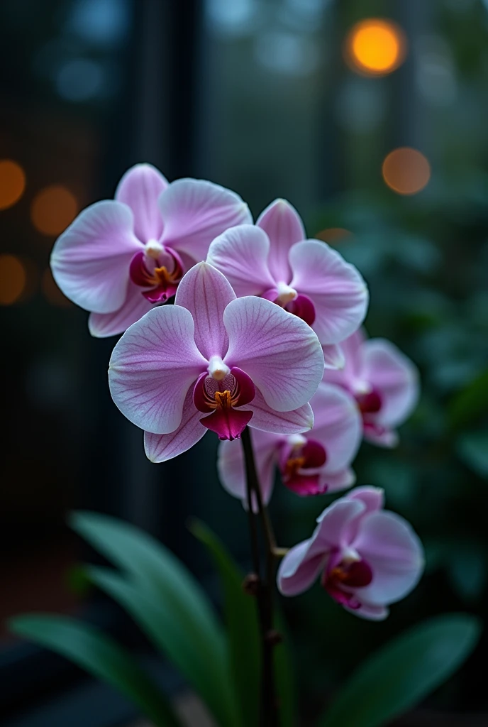 exterior, The orchids are gently swaying in the night breeze..