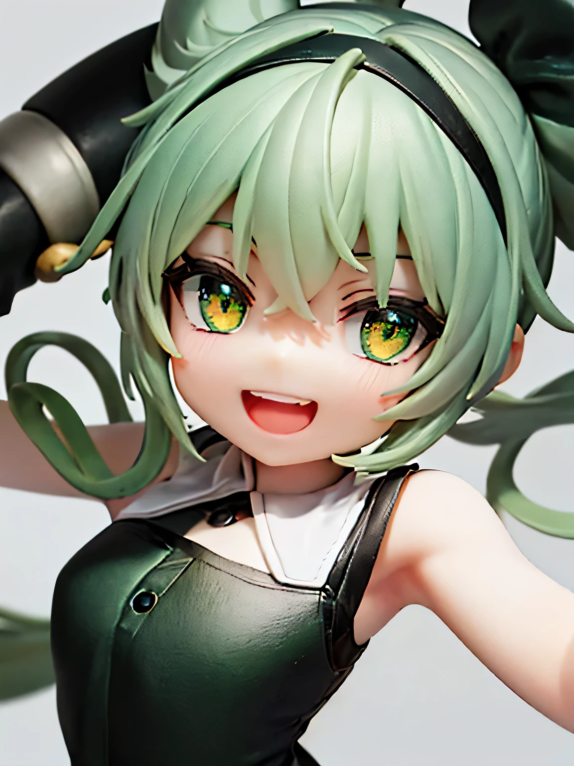 perfect face, masterpiece, photorealistic, best quality, Evil laugh, glare, Looking down, No teeth