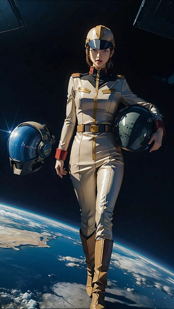 Mobile Suit Gundam、Normal Suit Space Pilot、Helmet
、Latex suit、Body
female、Earth Federation Forces、