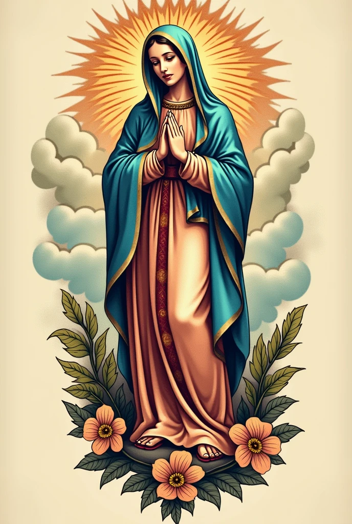 I need a different tattoo of Our Lady of Aparecida.