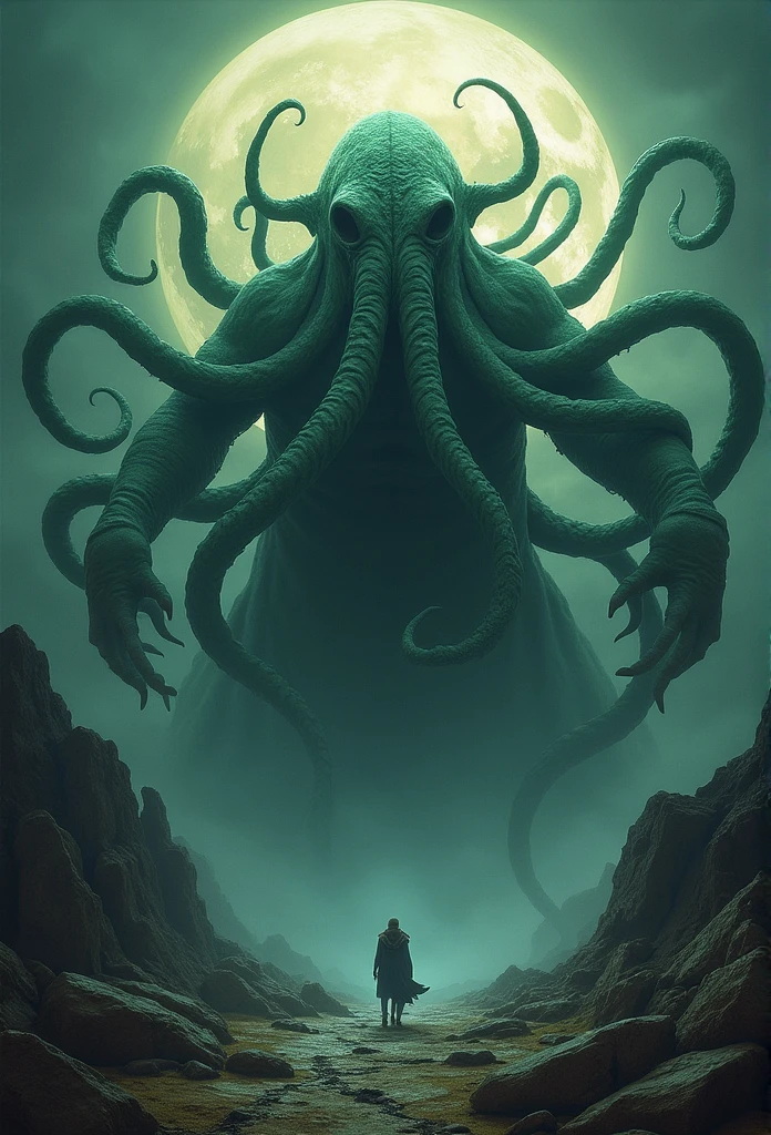 Better image quality, first work, Ultra-high resolution, Rest from unimaginable horror, God of mythology々, Cthulhu, Ignoring explanation and understanding. that is shaped like a mass of writhing tentacles and antennae.., Constantly moving in a grotesque dance、Wavy. Numb your eyes with cold;;;;, As if you were seeing the world from someone else's point of view. This creature transcends everything that passes through it., Eclipsed Mountains and Cities, How he traveled through space. Skin feels soft and sticky, With strange runes, Surface engraving, Eldridge Energy Pulse. The very air around the Outer God shines with power., Just by existing, it becomes distorted. Resting to make sounds, not'Doesn't sound like a rant, that's not exactly a scream, thatよりも, that'Something more sinister and disturbing. that's a creature, This is beyond human understanding., Creatures of the Void, Defying all attempts to rationalize or understand. This outer image of God is、A testament to the dark and terrifying depths of the human imagination.。。...