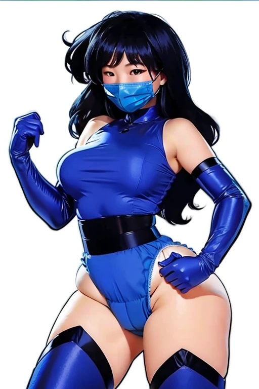 Mongolian Girl, ((Wearing a Diaper))