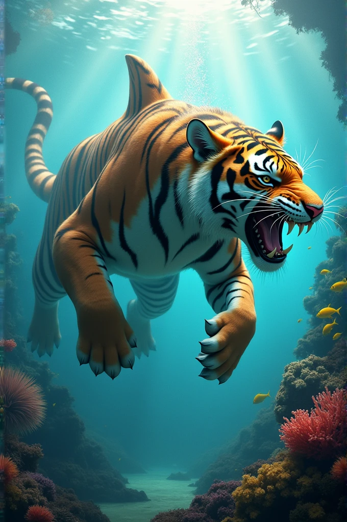 Tiger mix shark 