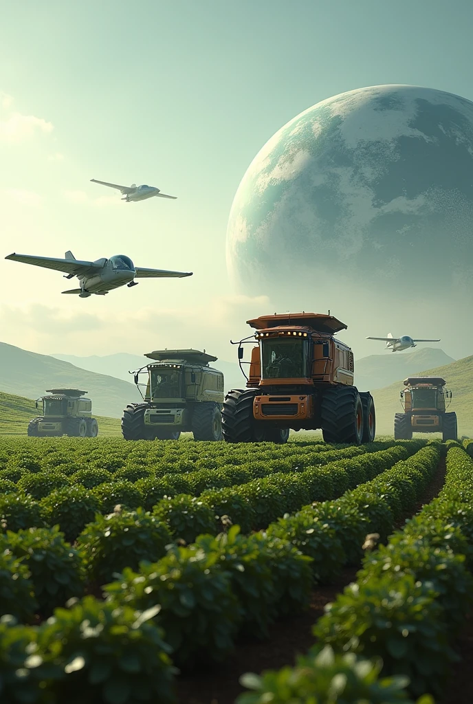 Agriculture military space Artificial Intelligence