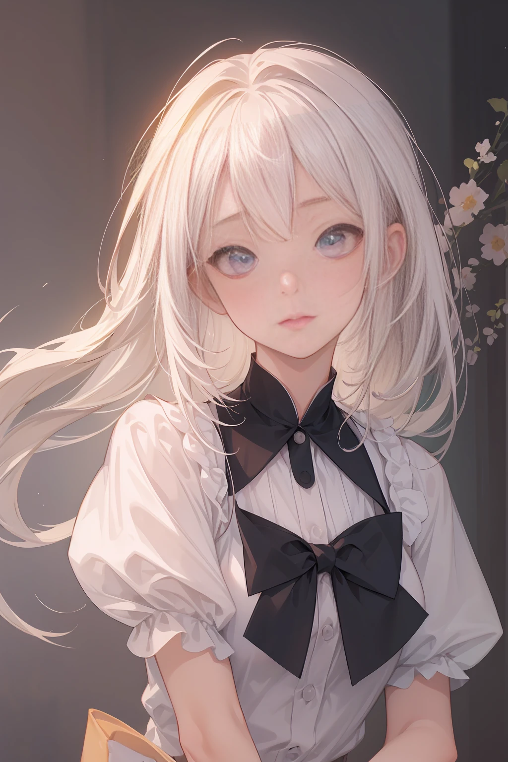 Highest quality、Highest１People Girl,high quality,A be familiar withed face、A be familiar withed eye、be familiar with nose、be familiar with mouth、 beautiful expression, ((High resolution)), ((Highest quality)), be familiar with, excited face.I&#39;I&#39;m very happy,), ((Skin shiny with sweat)), (school uniform:1.2、loose socks)、bionde, (half twin tail)、pure white skin:1.3, cinematic lighting, completely in the shade,(((classroom))), Realistic lighting with shades,show your whole body、cowboy shot、