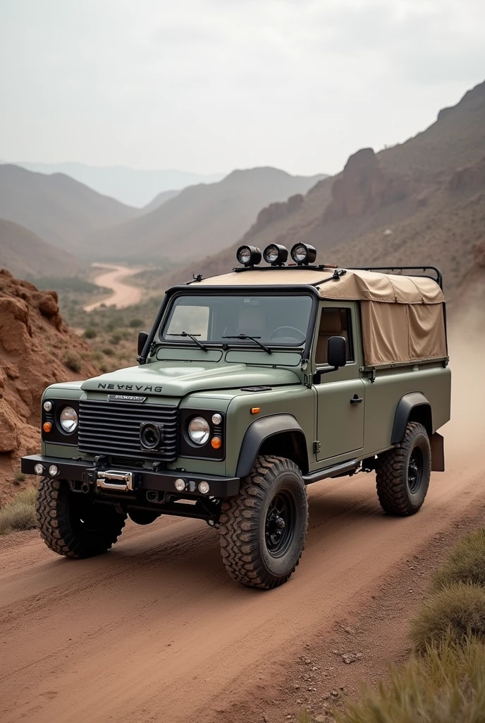 Closed-van pickup truck