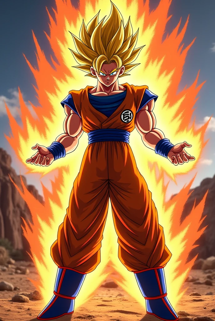 Vegetto Super Saiyan Transformation Arms