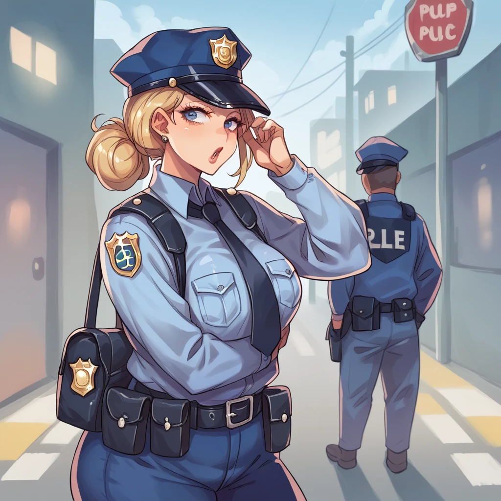 traffic police woman