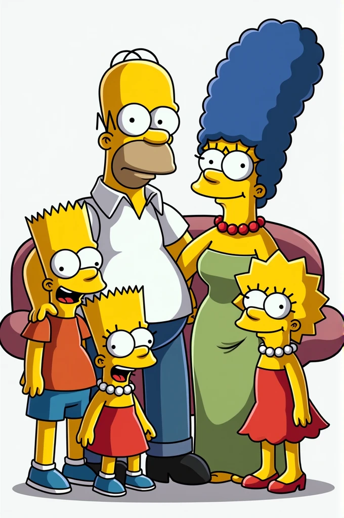 Different versions in Cartoon simsom