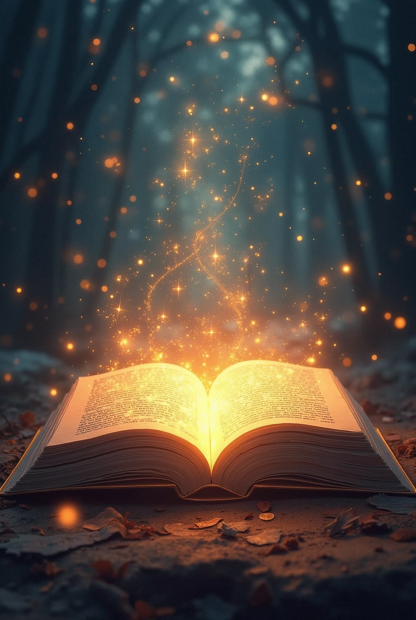 lighted book with a fairy scene inside and fairy lights around, artbook artwork, fantasy book illustration, fairytale artwork, magic book, concept art magical highlight, artbook, storybook art, intricate and epic composition, holy fire spell art, anime fantasy illustration, anime art nouveau cosmic display, infinite celestial library, magical atmosphere + masterpiece, epic light novel art cover