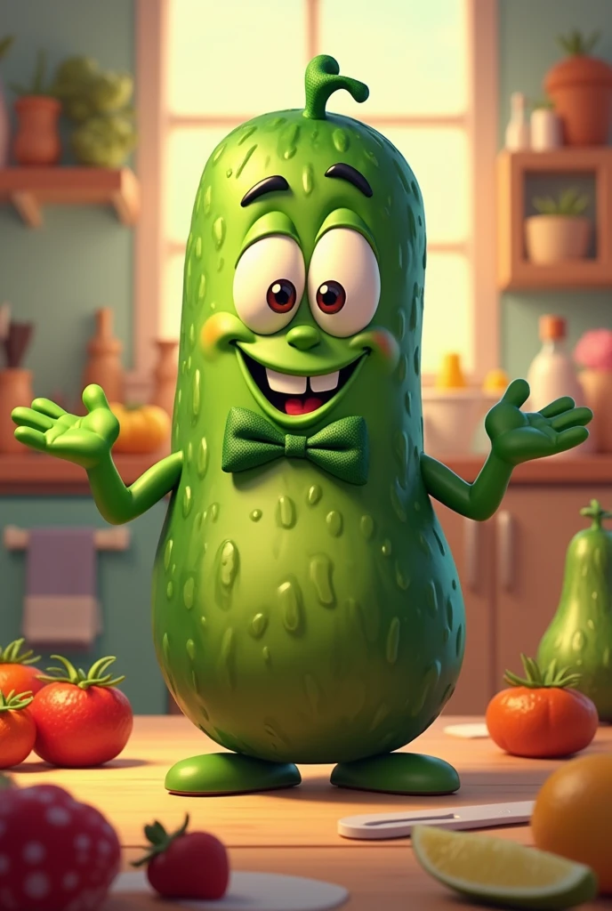 Crie uma imagem do Mr. Pickles