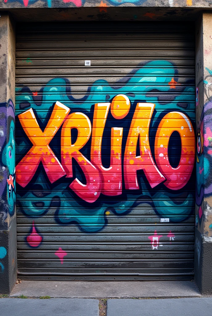 a graffiti written xrljao