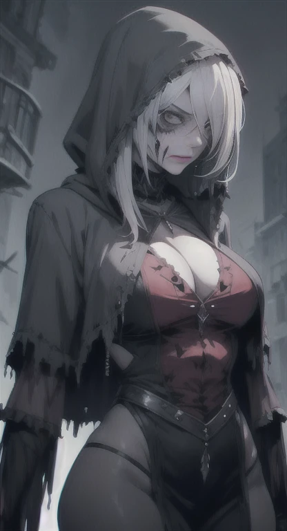 Undead, Pale skin, living corpse buff zombie,