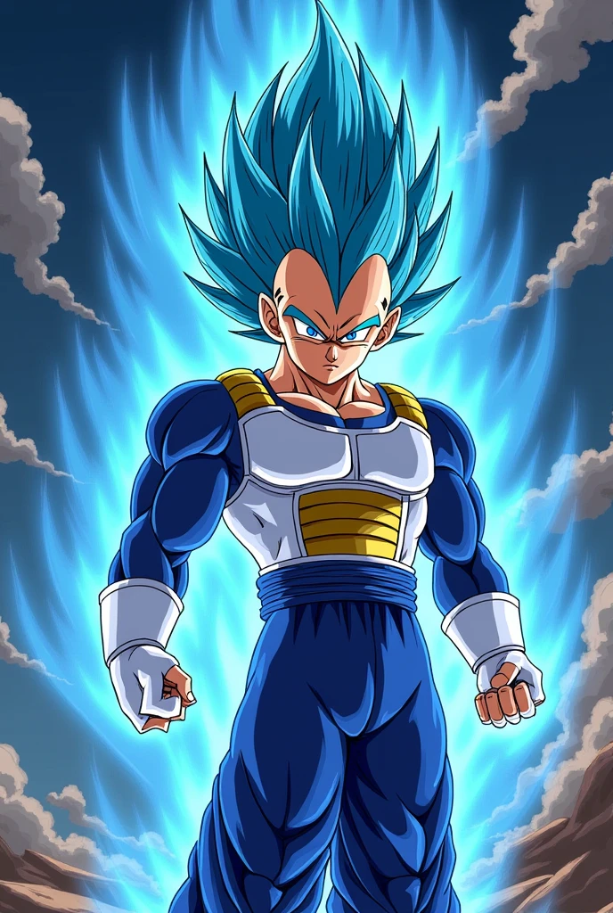 Vegeta super saiyajin blue 
