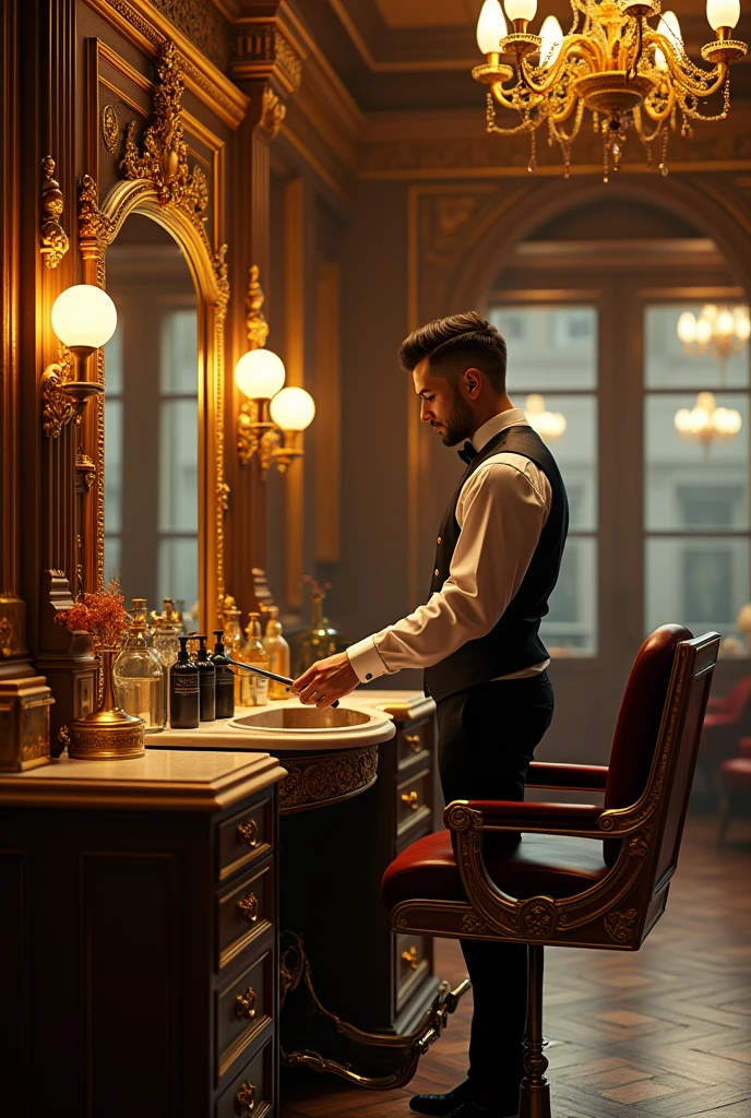 Hand of gold barber shop