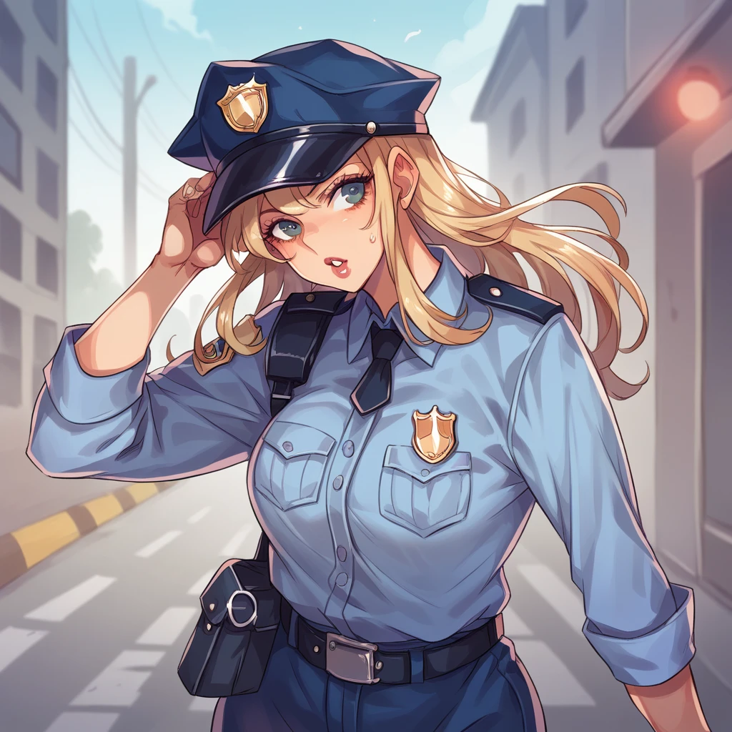 traffic police woman 