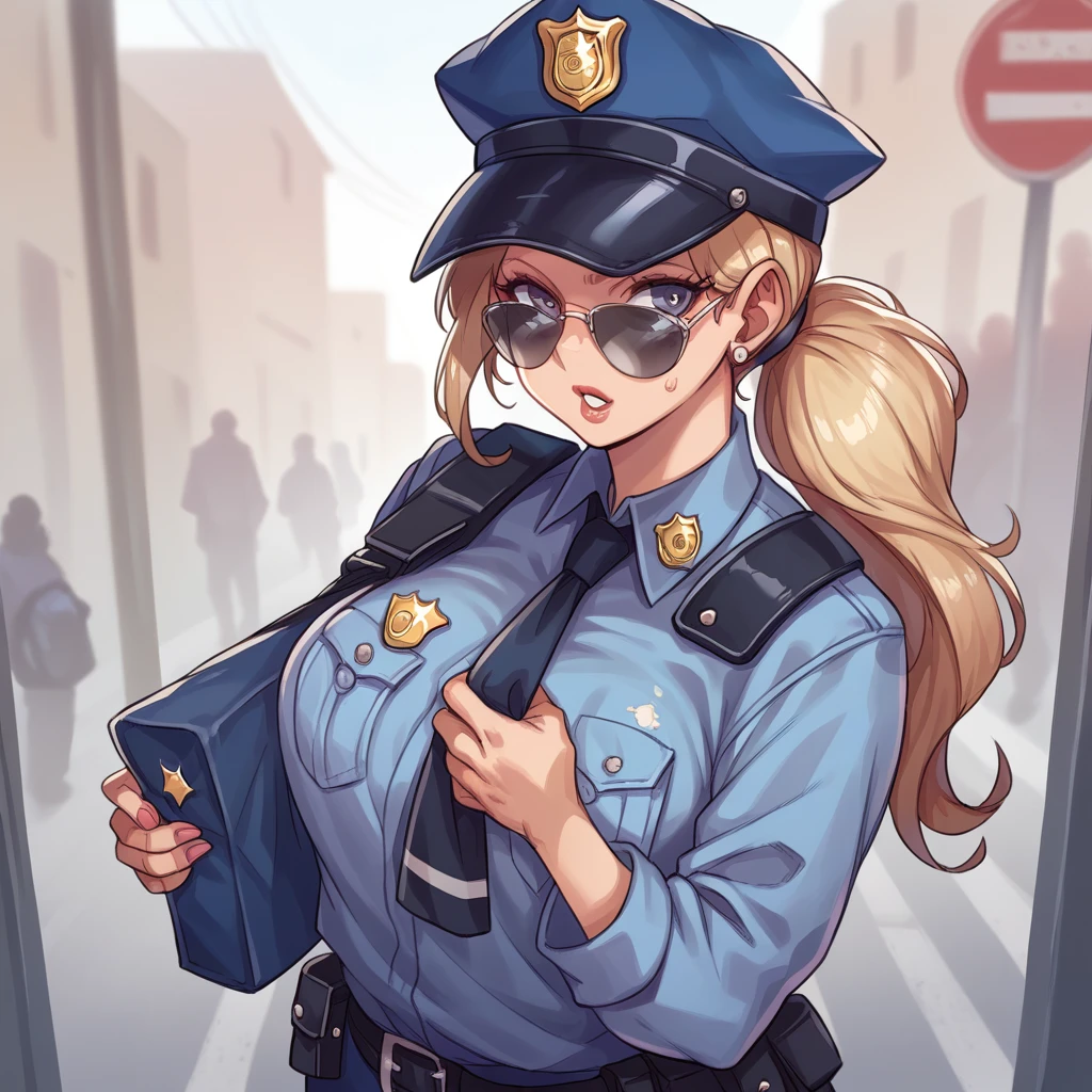 traffic police woman
