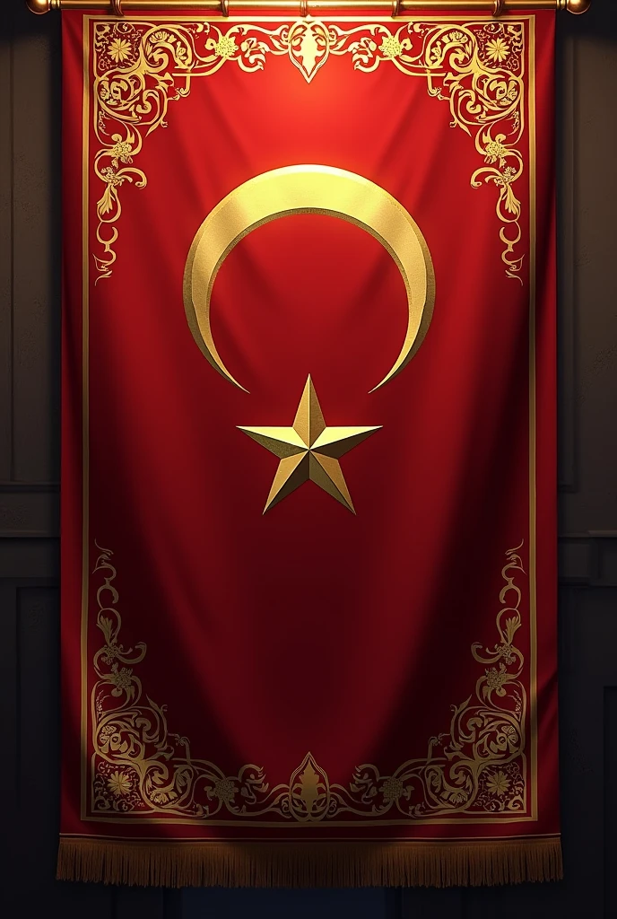 Make the flag of the Holy Turkish Empire 