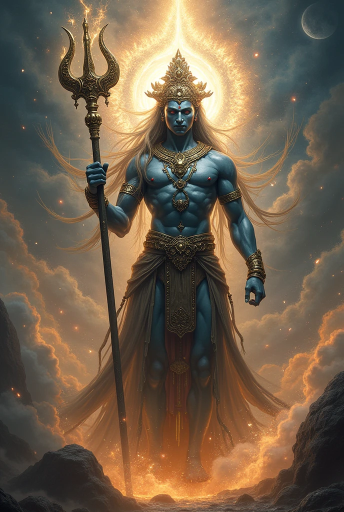 Mahakal hold trishul and superpower full aur super powerful supernatural power