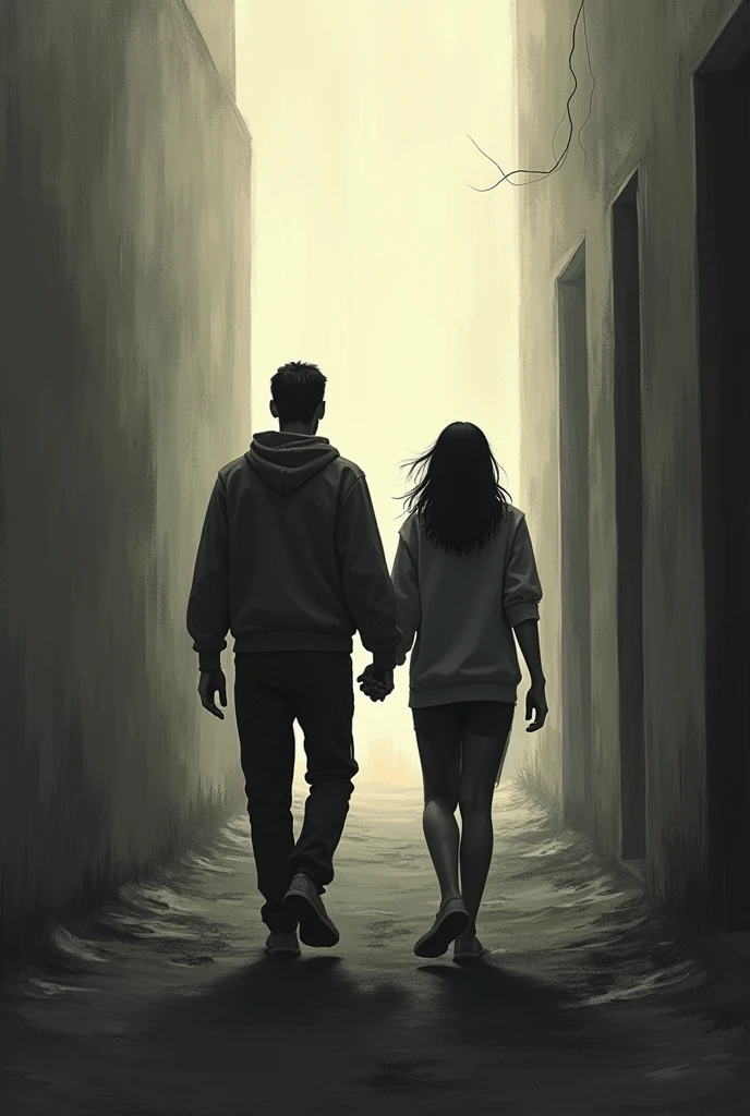 Parents leaving sadness no children only young parents