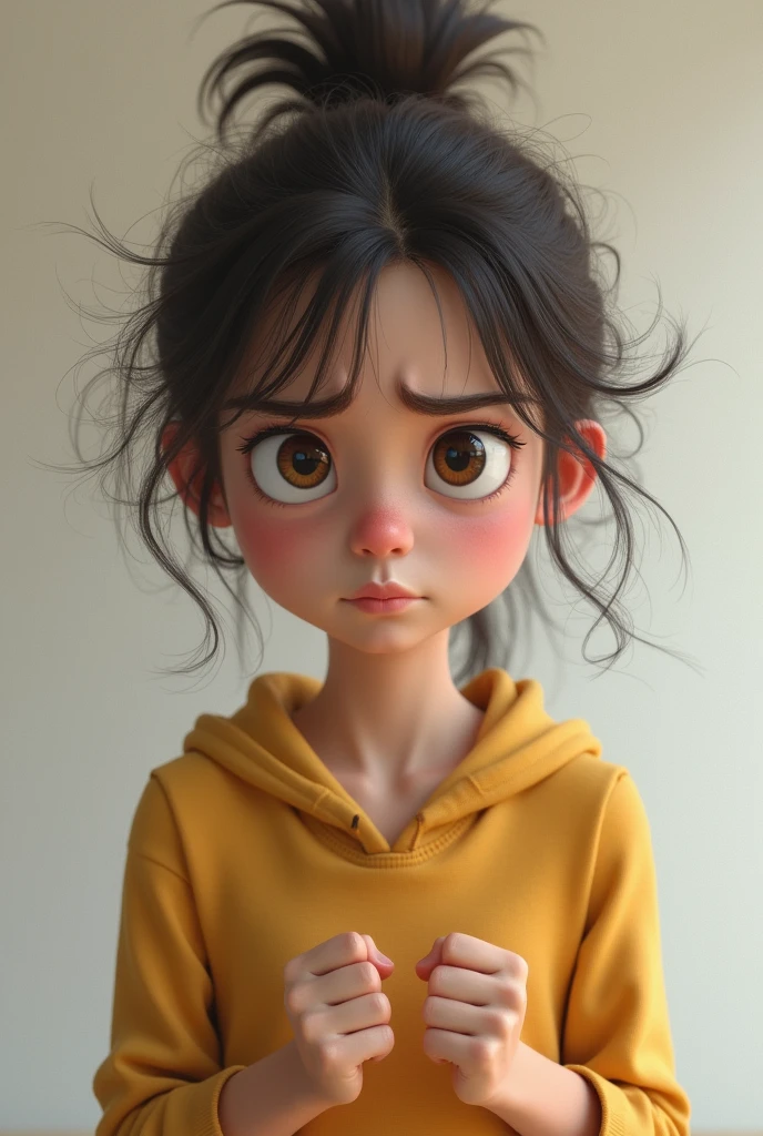 Irritate girl