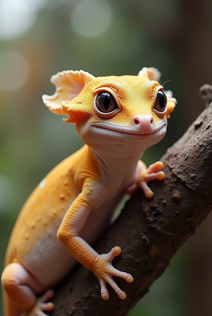 Crested Gecko and Manhattan。


