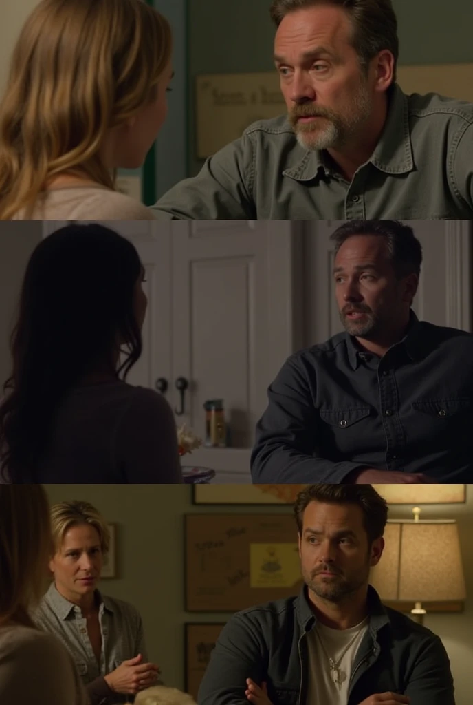 Rick grimes con Andrea, Judith y Carl