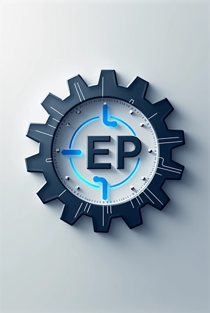 Create a unique electrical service logo that says Luis E. Aimacaña G