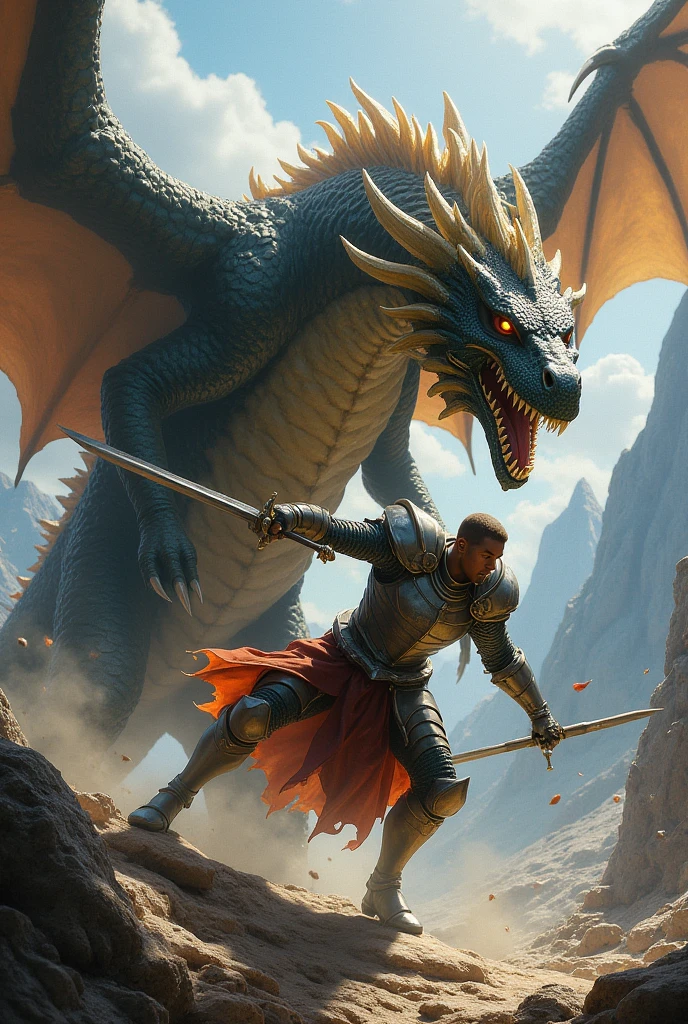 Dragon vs Knight