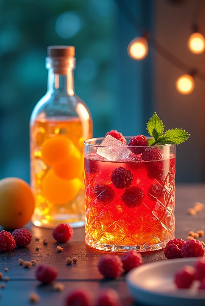 Generate a slogan about gelatin and alcohol