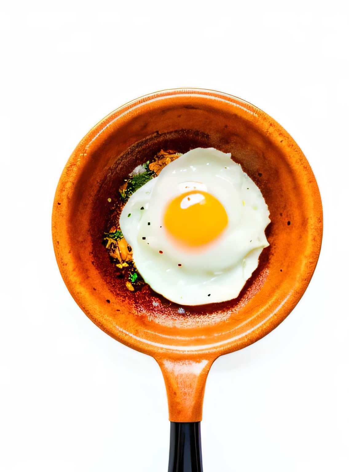 Fried egg, Fried eggs, White background, high quality