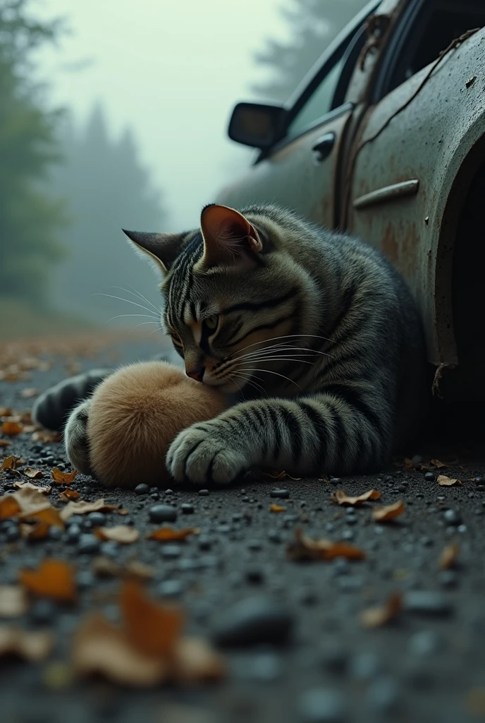 Whiskers crawls out of the wreckage, his body aching, but his concern is only for Oliver. He finds his son injured, lying on the road, his battered and bruised. Despair washes over him as he cradles Oliver in his arms, tears streaming down his face. The helplessness is overwhelming as he pleads for someone to save his beloved son. seaart infinity