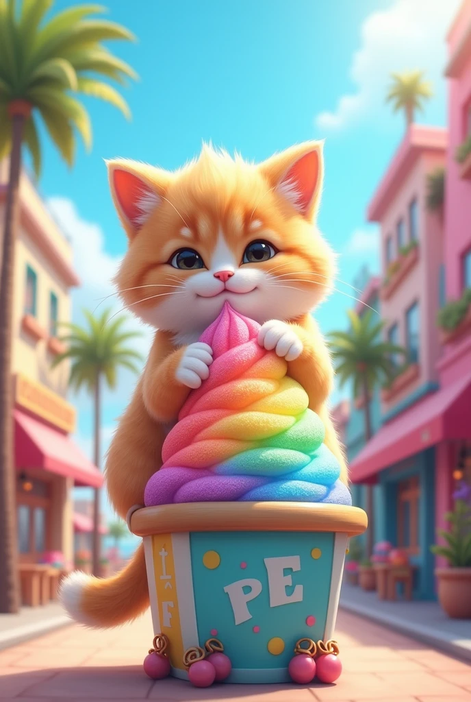 Cat Shaved Ice