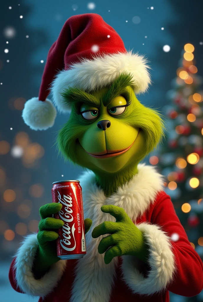 grinch discovers a coke