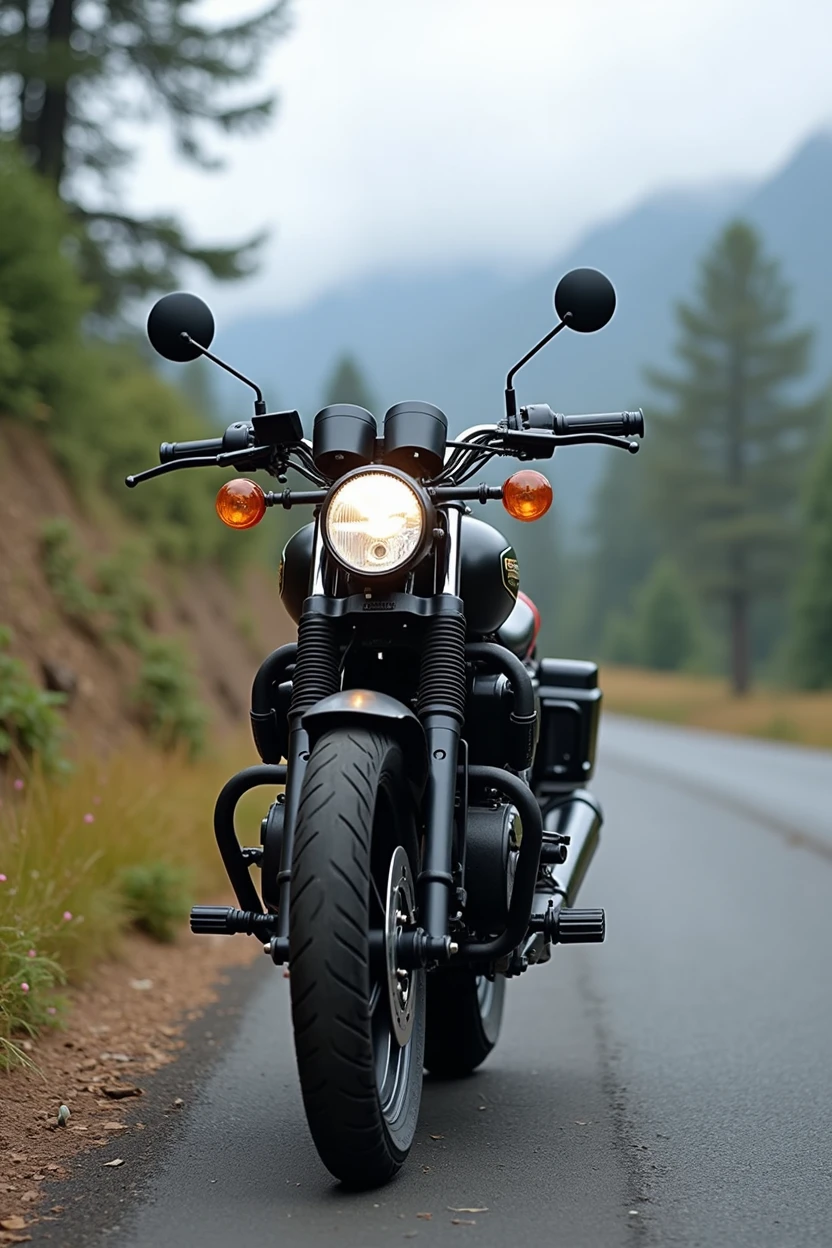 Pathankoat to sonamerg on apache RTR 160 4v with mountain background and road also for YouTube channel thumbnail
