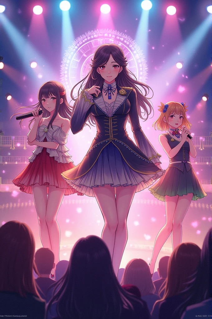 Idol anime style