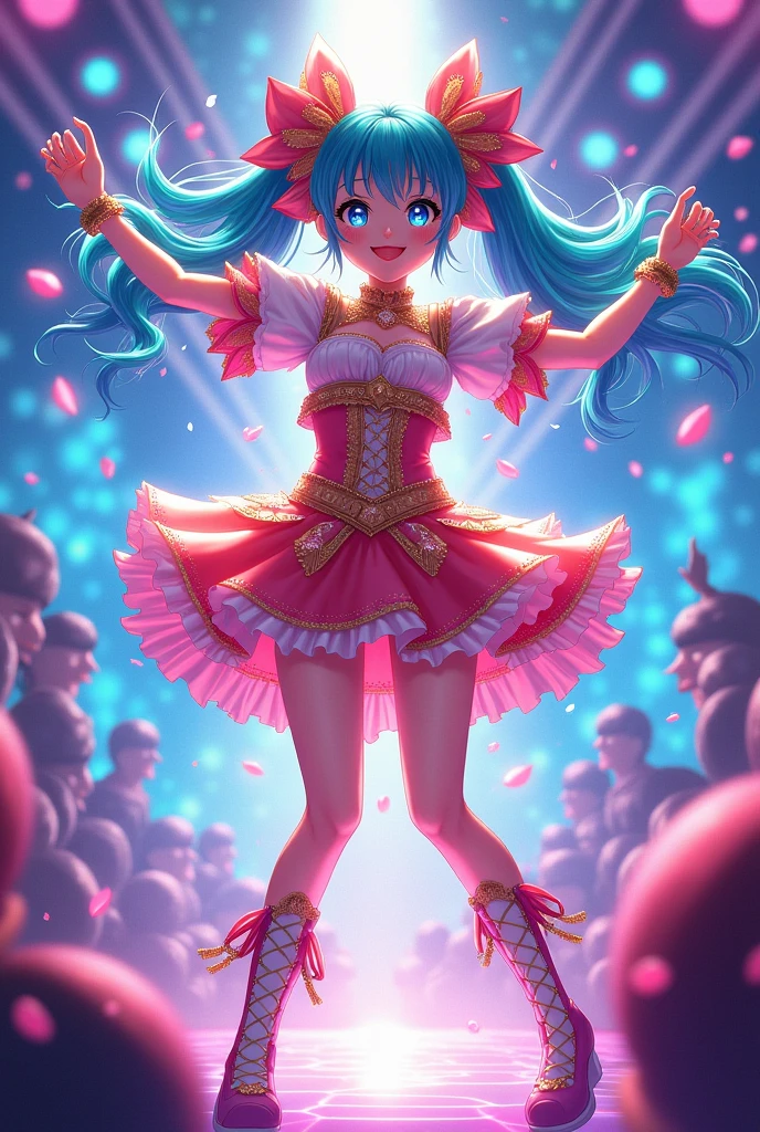 Idol anime style