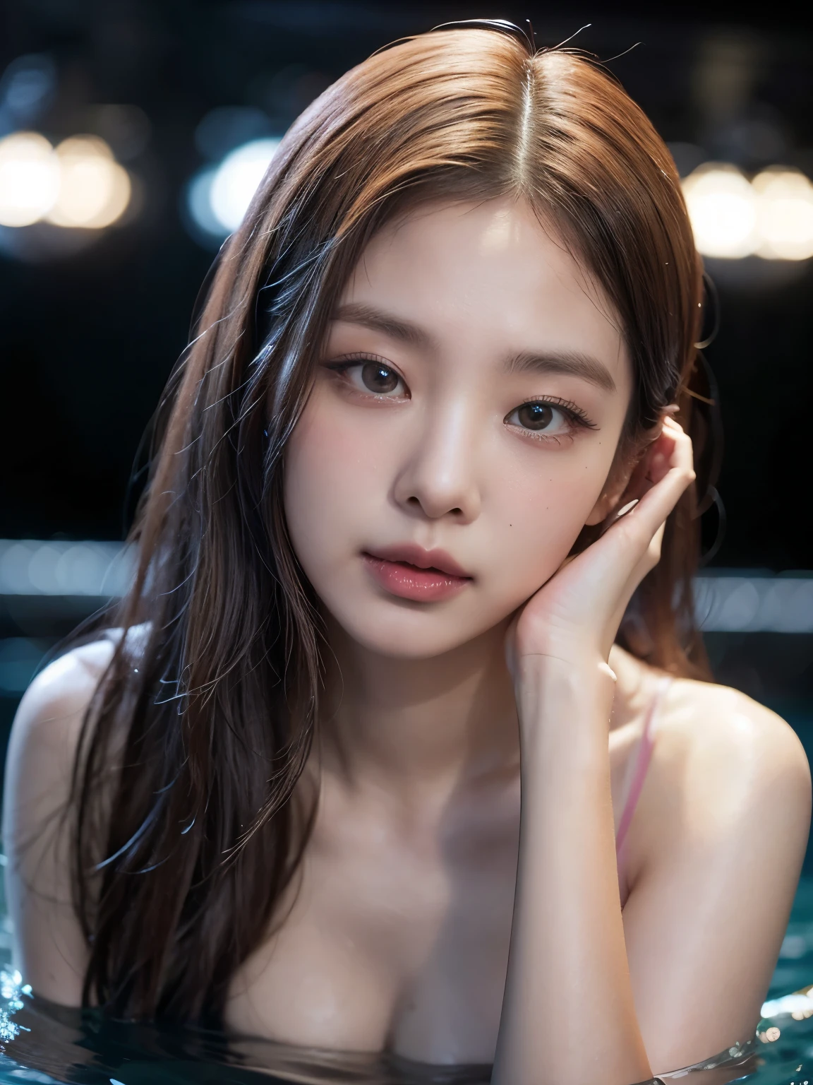 Beautiful mermaid girl