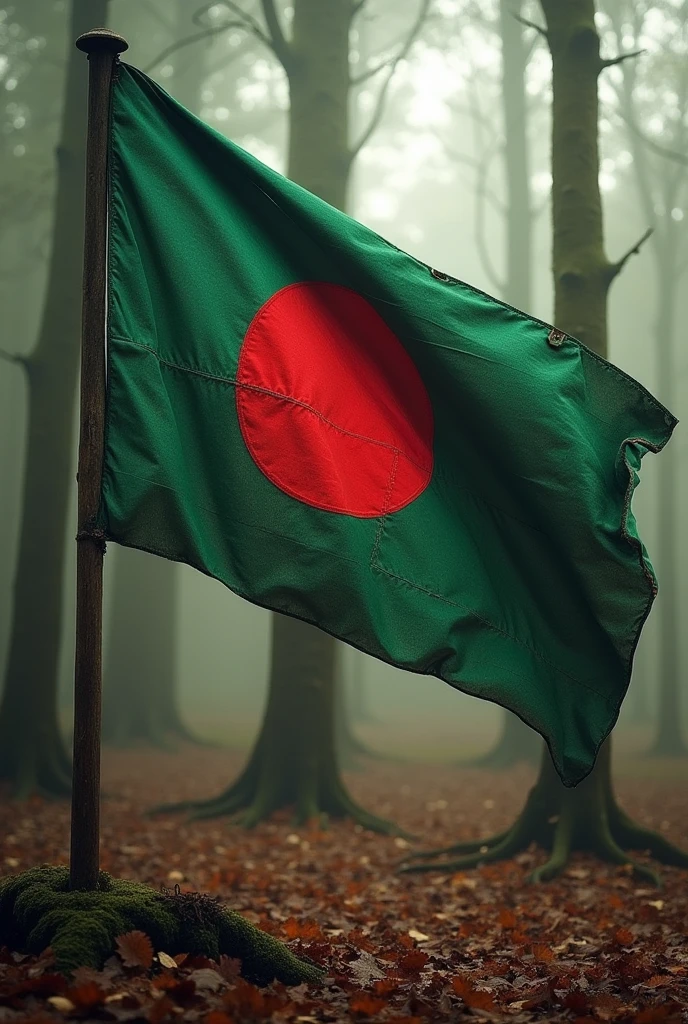 Motherland or Death. Bangladesh. Bangladesh flags.